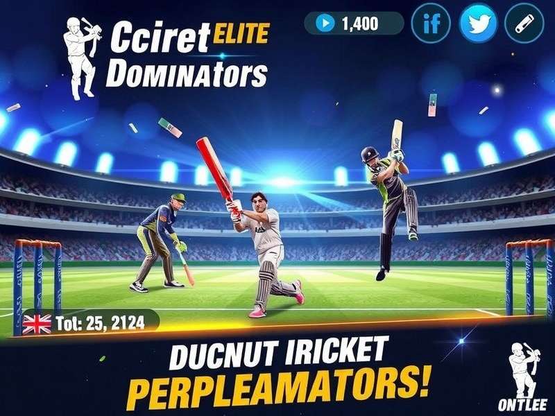 Cricket Elite Dominators Game Screenshot